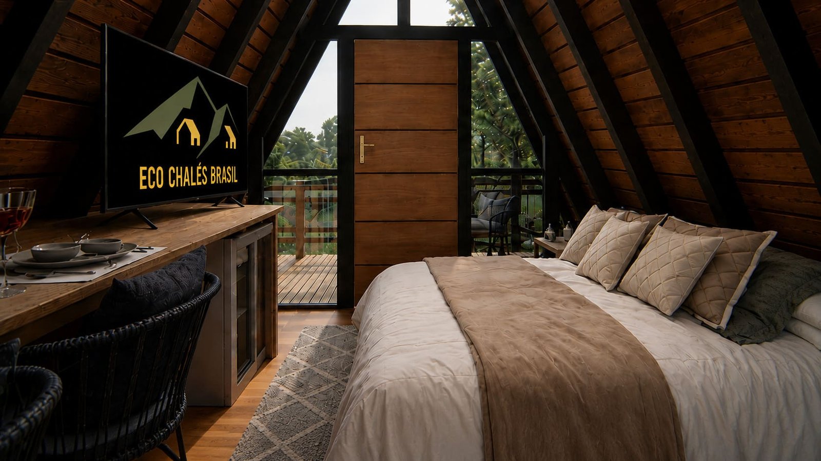 chalé pré fabricado serra negra 29 m² 3
